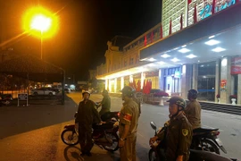 Tuần tra đêm, đảm bảo an ninh trật tự phục vụ sự kiện A80