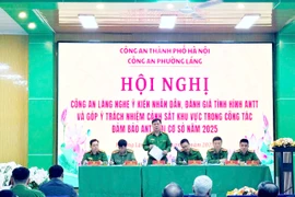 'Kim chỉ nam' để cán bộ, chiến sĩ Công an phường Láng hoàn thành xuất sắc nhiệm vụ