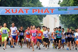 Phát động giải chạy Vì hòa bình năm 2016
