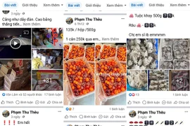 Livestream bán tràng trứng, chân gà đông lạnh, bị kiểm tra ra vi phạm