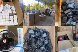 Hà Nội: Phát hiện, tạm giữ lô hàng nhập lậu lớn trên tuyến vận tải 