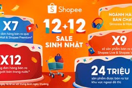 “Shopee 12.12 Sale Sinh Nhật” giúp nhà bán hàng trong nước tăng trưởng gấp 12 lần