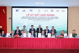 Ký kết gói thầu thi công xây lắp nhà máy thủy điện tích năng quy mô 1.200 MW