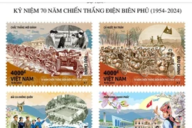 Phát hành đặc biệt bộ tem “Kỷ niệm 70 năm chiến thắng Điện Biên Phủ (1954 - 2024)”
