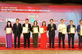 An ninh Thủ đô đoạt Giải báo chí về xây dựng Đảng và hệ thống chính trị thành phố Hà Nội lần thứ V-năm 2022