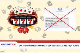 Nở rộ quảng cáo cờ bạc trực tuyến, cơ quan chức năng khuyến cáo người dân