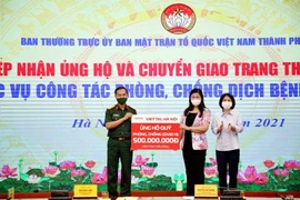 Viettel Hà Nội ủng hộ 500 triệu đồng phục vụ phòng, chống dịch Covid-19