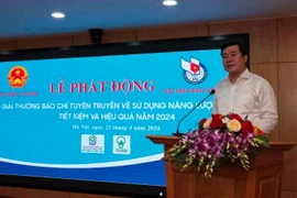 Phát động Giải Báo chí toàn quốc tuyên truyền sử dụng năng lượng tiết kiệm và hiệu quả