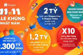 Livestream bán hàng dịp sale 11.11 thu hút hơn 2 tỷ lượt xem 