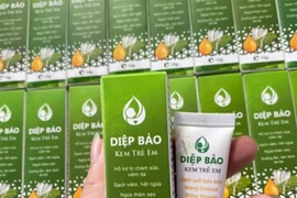 Khuyến cáo người tiêu dùng không mua sản phẩm "Diệp Bảo- Kem trẻ em"
