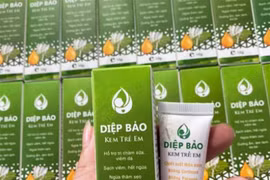 Khuyến cáo người tiêu dùng không mua sản phẩm "Diệp Bảo- Kem trẻ em"