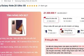 Nhiều smartphone giảm giá mạnh trong tháng 10