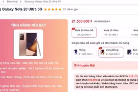 Nhiều smartphone giảm giá mạnh trong tháng 10