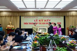 100% cơ sở giáo dục đào tạo sẽ được kết nối bằng cáp quang