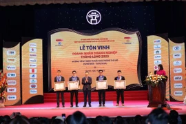 Hà Nội: Vinh danh 105 doanh nhân, doanh nghiệp Thăng Long năm 2023