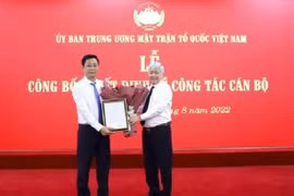 Ông Cao Xuân Thạo làm Trưởng Ban Phong trào Cơ quan Ủy ban Trung ương MTTQ Việt Nam