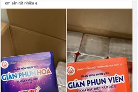 Giới buôn pháo hoa lùng mua “Phiếu mua hàng” của nhà máy Z121