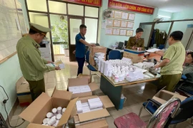 Phát hiện lô dược phẩm Hàn Quốc không hóa đơn, chứng từ đi ra từ kho Cảng hàng không Nội Bài