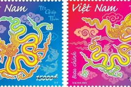 Phát hành bộ tem bưu chính "Tết Giáp Thìn" 2024