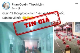 Bác bỏ tin đồn “tiêm vaccine Trung Quốc, người dân bỏ về hết”