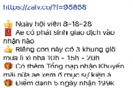 Cảnh giác với chiêu trò lừa đảo mới tại các hội nhóm trên Telegram, Zalo