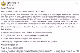 EVNNPC: Thông tin tăng giá điện bất thường tháng 8 là thổi phồng, gây hoang mang dư luận