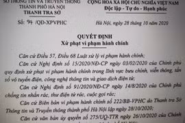 Hà Nội: Xử phạt dịch vụ bảo hiểm, bất động sản phát tán cuộc gọi rác