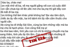 “Bác sĩ rút ống thở của mẹ đẻ để nhường cho sản phụ song sinh” là tin giả