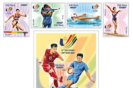 Phát hành bộ tem “Đại hội Thể thao Đông Nam Á lần thứ 31 - SEA Games 31”