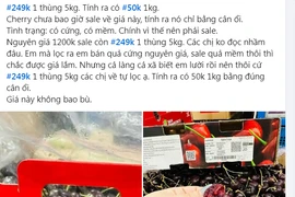 Giá cherry rẻ chưa từng có