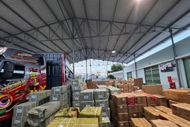 Ngăn chặn kịp thời 20 tấn hàng hóa nghi nhập lậu đang lưu thông trên tuyến Bắc- Nam