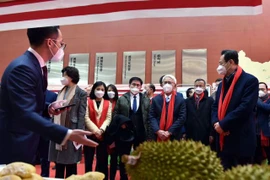 Giới thiệu trái cây và sầu riêng Việt Nam tại Thiên Tân, Trung Quốc