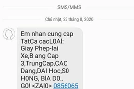 Cuộc gọi, tin nhắn rác… "dội bom" trước giờ G?