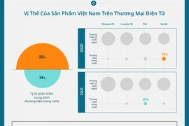 Hàng Việt Nam chiếm chưa đến 20% trên sàn thương mại điện tử
