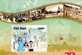 Phát hành bộ tem kỷ niệm 70 năm Giải phóng Thủ đô 
