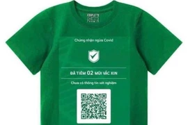 Set trang phục in mã QR “hot” nhất “chợ mạng”