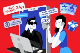 Cứ 220 người dùng điện thoại thông minh, có 1 người bị lừa đảo trực tuyến