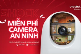 Khách hàng dùng Internet Viettel được miễn phí lắp camera an ninh