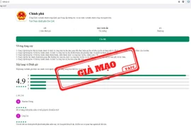 Giả mạo phần mềm của Chính phủ để lừa đảo