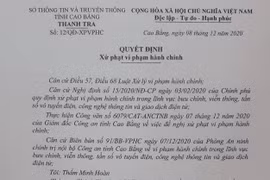 Bị phạt 10 triệu đồng vì quảng cáo, chia sẻ thông tin hàng hóa bị cấm
