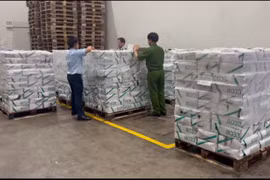 Hà Nội: Phát hiện 11,9 tấn thực phẩm đông lạnh có dấu hiệu nhập lậu tại huyện Mê Linh