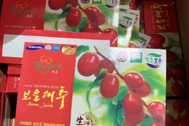 Khởi tố vụ án giả mạo thực phẩm táo đỏ nhãn hiệu Samsung, Hàn Quốc