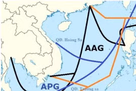 Hôm nay, một tuyến cáp quang biển được sửa chữa xong