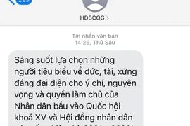 Nhà mạng gửi hơn 900 triệu bản tin tuyên truyền về bầu cử