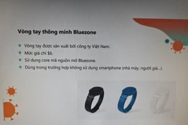 Sắp có sản phẩm vòng tay thông minh “make in Vietnam” hỗ trợ phòng, chống Covid-19