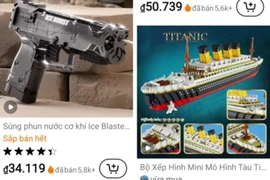 Đồ chơi kích động bạo lực tràn ngập Temu