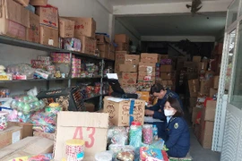 Hà Nội: Gần Tết, phát hiện thực phẩm "HỔ KA KA - Đậu nành hương vị thiên nhiên" xuất xứ nước ngoài, đóng gói tại.. Hoài Đức