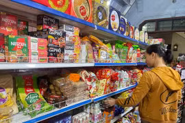 Hà Nội: Dự trữ hàng Tết tăng mạnh