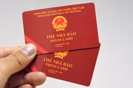 Chưa cấp đổi thẻ nhà báo nếu cơ quan báo chí chưa thực hiện theo quy hoạch