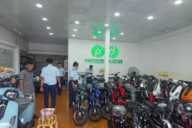 Đồng loạt kiểm tra 10 điểm kinh doanh trong chuỗi Phoxedien.com tại nhiều tỉnh, thành phố